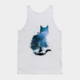 Cat and loneless Tank Top